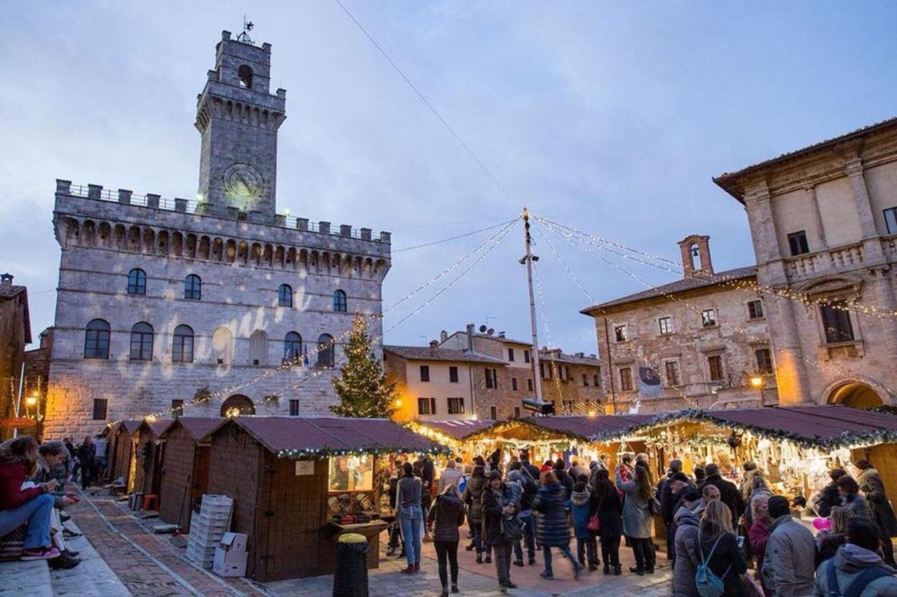Il Palco Montepulciano, Vista Incredibile, 150Mt Da Piazza Grande Apartment Exterior photo